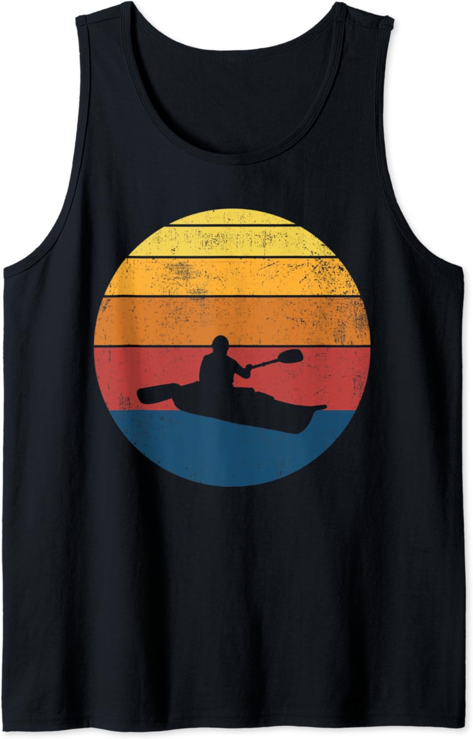 Kayaking Kayak Retro Vintage Gift Tank Top Clothing
